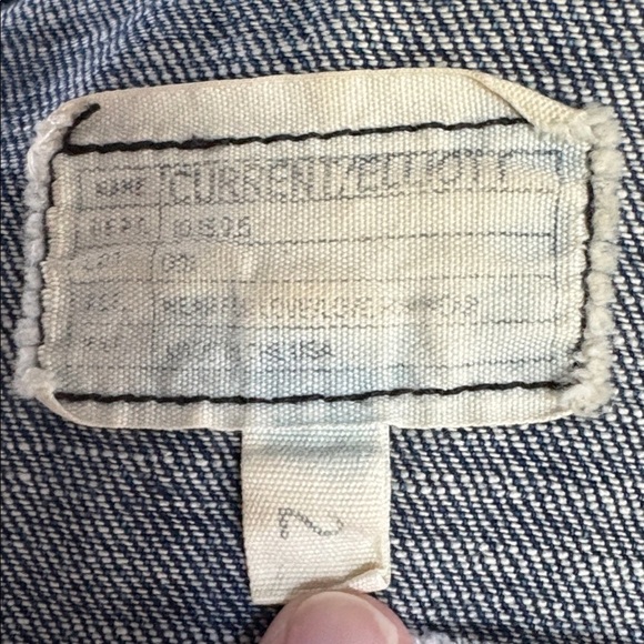 Current Elliott The Snap Jacket jean jacket cropped perfectly worn snap closure - Picture 9 of 16